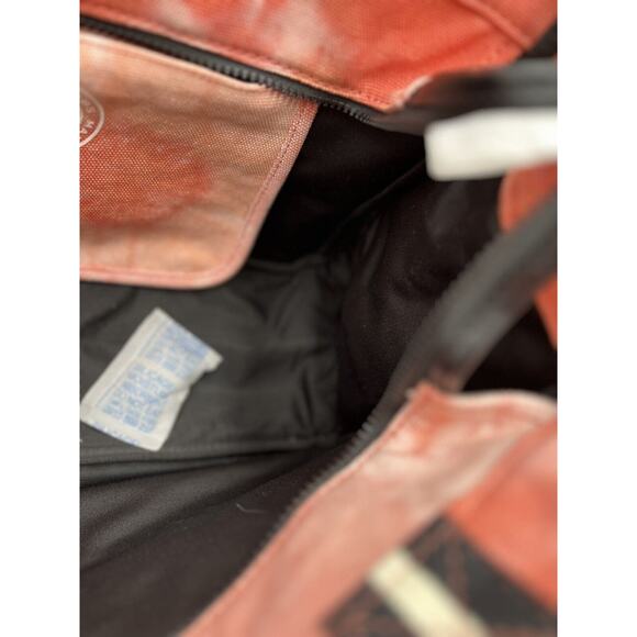 Marc Jacobs Front Mono Melon/Orange/red Multicolor Lg Signet Women's Tote New - Picture 10 of 15